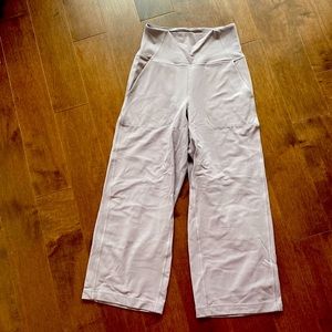 Lululemon align wide legged crop, 23"